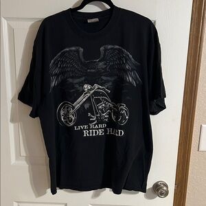 National heritage biker shirt men’s XXL